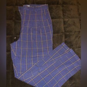 Simons twik plaid pants